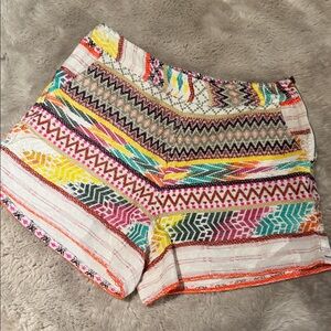 Quinn Multicolor High Waist Women Shorts